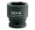 YATO Nadstavec 1/2" rázový šesťhranný 25 mm CrMo (YT-1015)