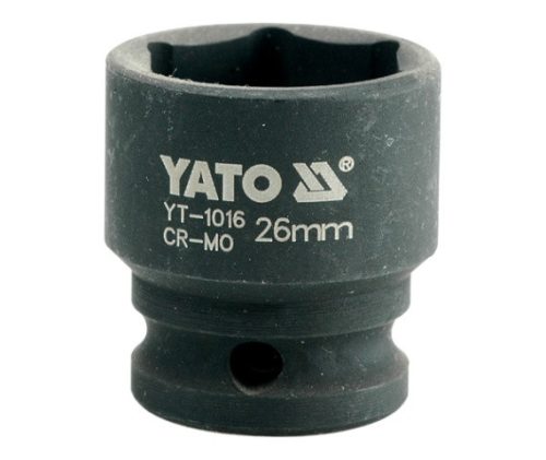 YATO Nadstavec 1/2" rázový šesťhranný 26 mm CrMo (YT-1016)