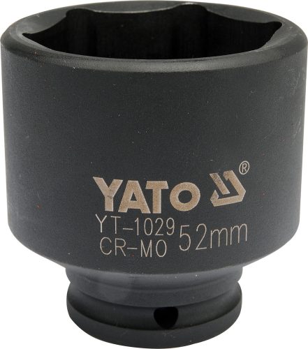 YATO Nadstavec 1/2" rázový šesťhranný 52 mm CrMo (YT-1029)