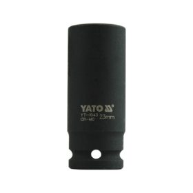   YATO Nadstavec 1/2" rázový šesťhranný hlboký 23 mm CrMo (YT-1043)