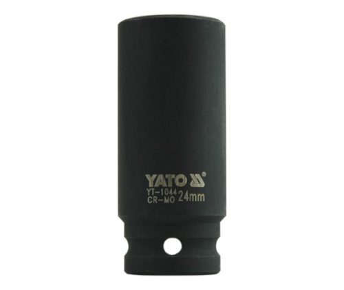 YATO Nadstavec 1/2" rázový šesťhranný hlboký 24 mm CrMo (YT-1044)