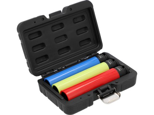 YATO Sada dlhých rázových hlavíc As-Drive 1/2" – 17/19/21 mm (YT-10565)