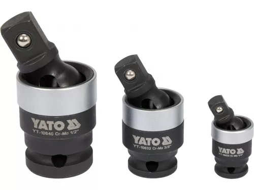 YATO SADA NÁRAZOVÝCH KĹB 1/4''; 3/8''; 1/2'' (YT-10642)