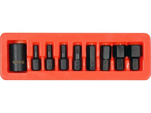 YATO HEX sada rázových nástrčných kľúčov 1/2". (YT-10662)