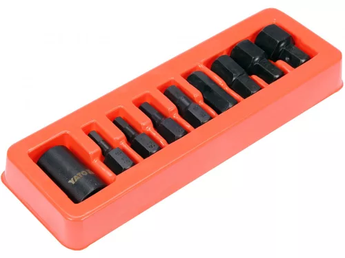 YATO HEX sada rázových nástrčných kľúčov 1/2". (YT-10662)