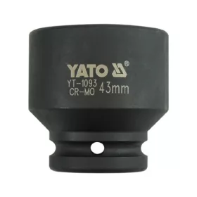   YATO Nadstavec 3/4" rázový šesťhranný 43 mm CrMo (YT-1093)