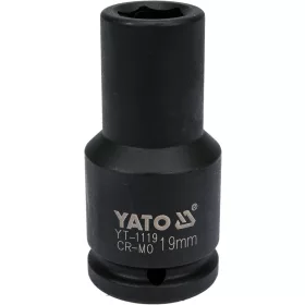   YATO Nadstavec 3/4" rázový šesťhranný hlboký 19 mm CrMo (YT-1119)