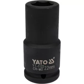   YATO Nadstavec 3/4" rázový šesťhranný hlboký 22 mm CrMo (YT-1122)