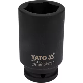   YATO Nadstavec 3/4" rázový šesťhranný hlboký 36 mm CrMo (YT-1136)