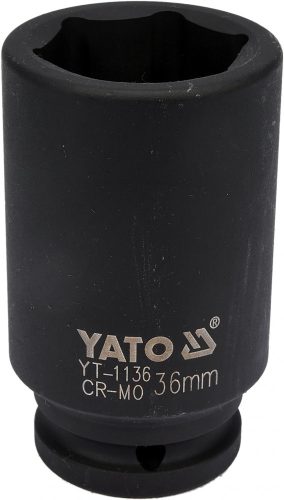 YATO Nadstavec 3/4" rázový šesťhranný hlboký 36 mm CrMo (YT-1136)
