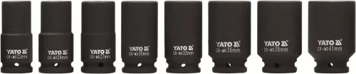 YATO Sada nadstavcov 3/4" rázové šesťhranné hlboké 8 ks CrMo (YT-1155)