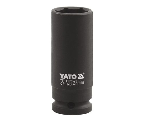 YATO Nástavec 1" rázový šesťhranný hlboký 27 mm CrMo (YT-1175)