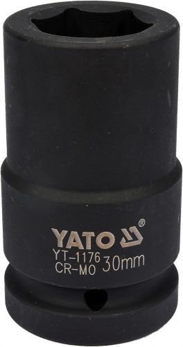 YATO Nástavec 1" rázový šesťhranný hlboký 30 mm CrMo (YT-1176)