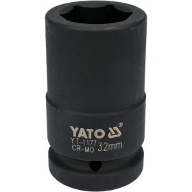   YATO Nástavec 1" rázový šesťhranný hlboký 32 mm CrMo (YT-1177)