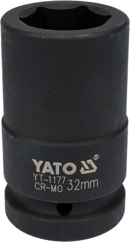 YATO Nástavec 1" rázový šesťhranný hlboký 32 mm CrMo (YT-1177)