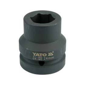   YATO Nástavec 1" rázový šesťhranný 24 mm CrMo (YT-1180)