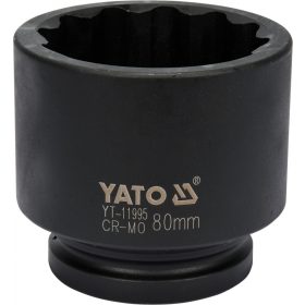   YATO NÁRAZOVÁ ZÁSUVKA BI-HEXAGONÁLNA 1" 80mm (YT-11995)