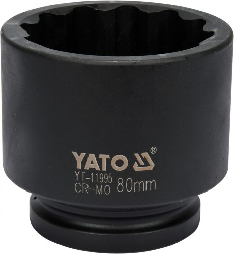 YATO NÁRAZOVÁ ZÁSUVKA BI-HEXAGONÁLNA 1" 80mm (YT-11995)