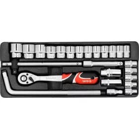YATO Gola sada 1/2", 25 dielov (YT-12671)