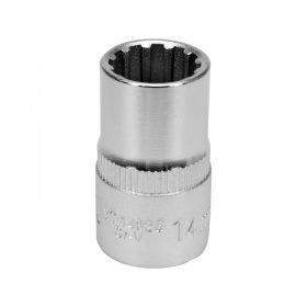   YATO Drážkovaná hlava YATO 1/2" M14 x 38 mm CrV (YT-14826)
