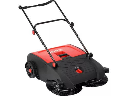 YATO Ručný univerzálny zametací stroj 75 cm, nádoba na odpad 50 l (YT-17410)