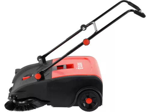YATO Ručný univerzálny zametací stroj 75 cm, nádoba na odpad 50 l (YT-17410)