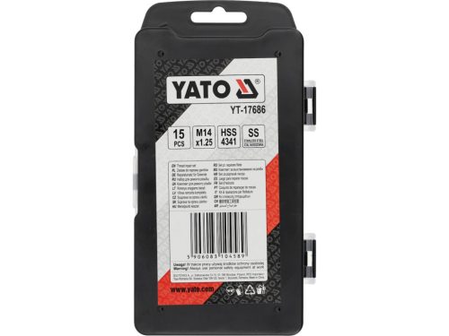 YATO SADA OPRAVY ZÁVITOV M14X1,25MM 15KS (YT-17686)