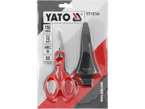 YATO ELEKTRIKÁRSKE NOŽNICE HD INOX 150MM (YT-19744)