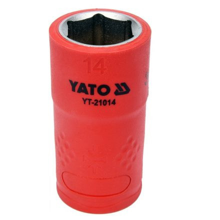 YATO IZOLOVANÁ ŠESTIHRANNÁ ZÁSUVKA 14MM 3/8" VDE (YT-21014)