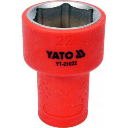 YATO Dielektrikum so šesťhrannou hlavou 22 mm 3/8" (YT-21022)