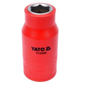   YATO IZOLOVANÁ ŠESTIHRANNÁ ZÁSUVKA 12MM 1/2" VDE (YT-21032)
