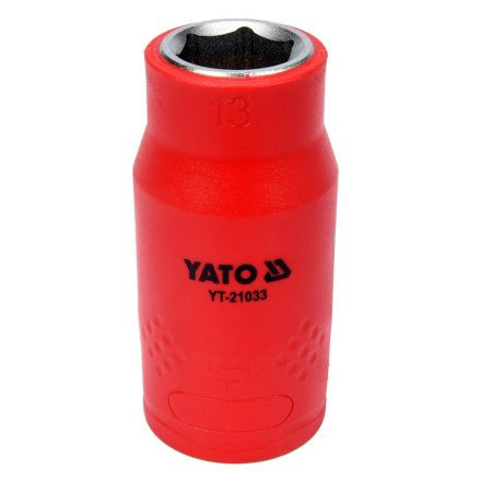 YATO IZOLOVANÁ ŠESTIHRANNÁ ZÁSUVKA 13MM 1/2" VDE (YT-21033)