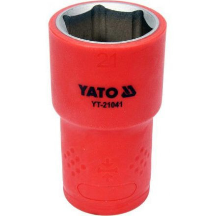 YATO IZOLOVANÁ ŠESTIHRANNÁ ZÁSUVKA 21MM 1/2" VDE (YT-21041)