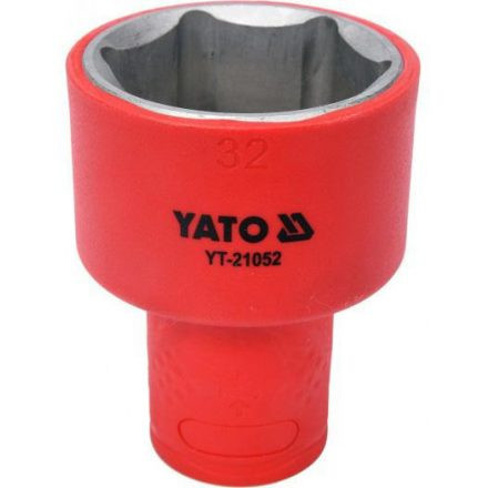 YATO IZOLOVANÁ ŠESTIHRANNÁ ZÁSUVKA 32MM 1/2" VDE (YT-21052)