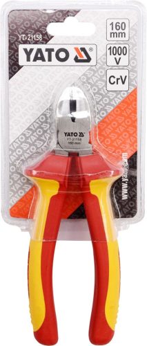 YATO Kliešte štípacie bočné 160mm VDE (1000V) (YT-21158)