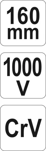 YATO Kliešte odizolovacie 160mm VDE (1000V) (YT-21160)