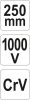 YATO Kliešte siko 250mm VDE (1000V) (YT-21161)