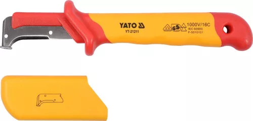 YATO Izolovaný nôž elektrikářský 38 x 155 mm VDE (YT-21211)