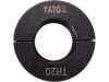 YATO Krimpovacia vložka pre krimpovač YT-21750 typ TH 20 mm (YT-21753)
