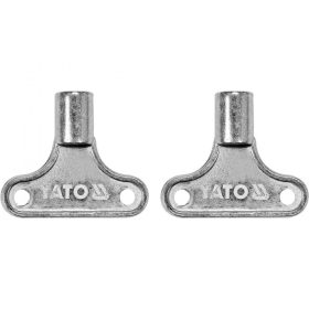   YATO Kľúče pre vodovodné batérie YATO, štvorcové - 5x5 mm, 30x35 mm, 2 ks (YT-21991)
