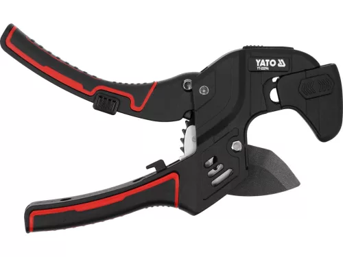 YATO nožnice na plastové rúry 32–40 mm, Twin Cut, čepeľ s PTFE povlakom (YT-22296)