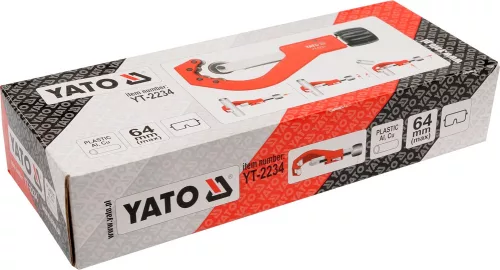YATO Rezač rúrok 14-63 mm PVC, Al, Cu (YT-2234)