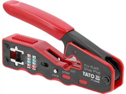 YATO RJ-45 PREJDE CEZ KRIMOVACÍ NÁSTROJ (YT-22440)