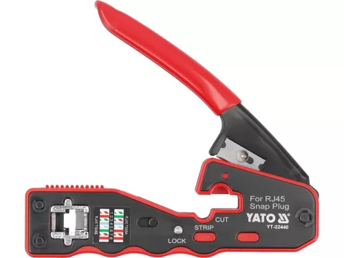YATO RJ-45 PREJDE CEZ KRIMOVACÍ NÁSTROJ (YT-22440)