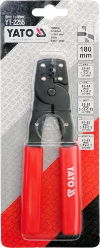 YATO Kliešte konektorové 180 mm ( YT-2255 ) (YT-2255)