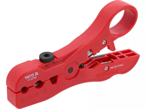 YATO ODLIŠŇOVAČ DRÔTU RG59 RG6 RG7 RG11 (YT-22760)