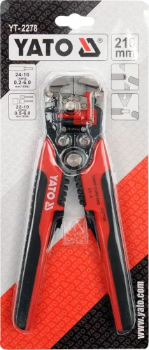 YATO Kliešte odizolovacie a konektorové univerzálne 210 mm (YT-2278)