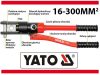 YATO Kliešte lisovacie na koncovky káblov Al 16-240mm2, Cu 16-300mm2, 470mm (YT-22862)