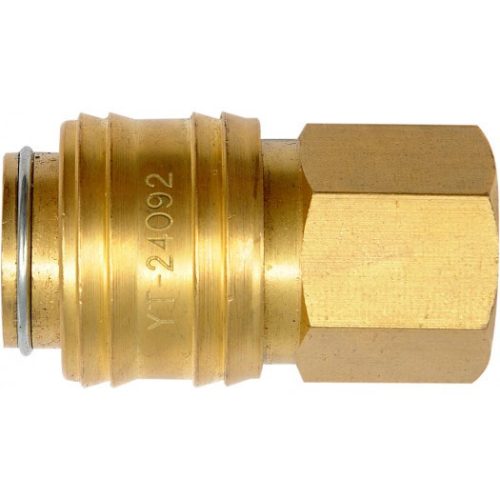 YATO 1/4" rýchloupínacia mosadzná spojka s 1/4" vonkajším závitom (YT-24092)