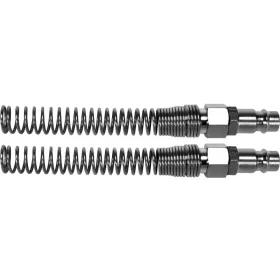   YATO rýchlospojky s pružinou, pre hadicu Ø=6x10 mm, 2 ks. (YT-24103)